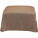 Alhambra Rectangular Ottoman in Alani Ochre Fabric